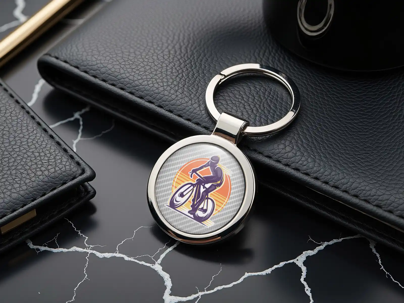 Custom Car Keyfob Metallic Premium Design